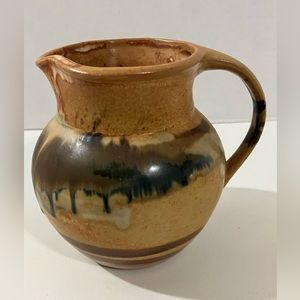 Vintage Handmade Ceramic/Pottery Small Pitcher